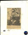 1952 Stan Hack Los Angeles Angels PCL The Sporting News Collection Archives Original Photo (Sporting News Collection Hologram/MEARS Photo LOA)
