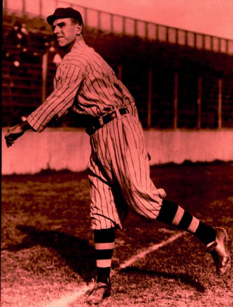 1908-15 circa Fred Snodgrass New York Giants "The Sporting News" Original 3" x 4" Black And White Negative (The Sporting News Collection/MEARS Auction LOA)