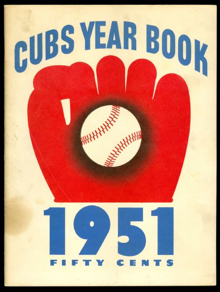 1951 Chicago Cubs Yearbook