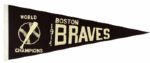 1914 Boston Braves World Champions Full Size Pennant (modern)