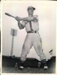 1942-43 circa Chet Laabs St. Louis Browns "The Sporting News Collection Archives" Original 7" x 9.25" Photo (Sporting News Collection Hologram/MEARS Photo LOA)