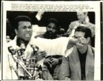 1971 Muhammad Ali "The Chicago Sun-Times Collection Archives" Original Photo (Chicago Sun-Times Hologram/MEARS Photo LOA)