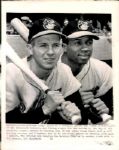 1966 Frank Robinson and Brooks Robinson Baltimore Orioles "The Sporting News Collection Archives" Original 7" x 9" Photo (Sporting News Collection Hologram/MEARS Photo LOA)