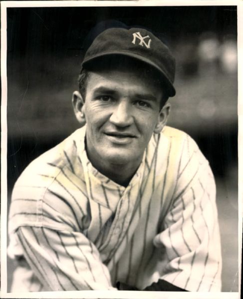 1934-35 Don Heffner New York Yankees Charles Conlon "The Sporting News Collection Archives" Original Photo (Sporting News Collection Hologram/MEARS Photo LOA)