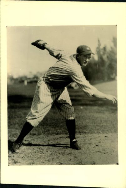 1929-32 Gordon Rhodes New York Yankees "The Sporting News Collection Archives" Original Photo (Sporting News Collection Hologram/MEARS Photo LOA)