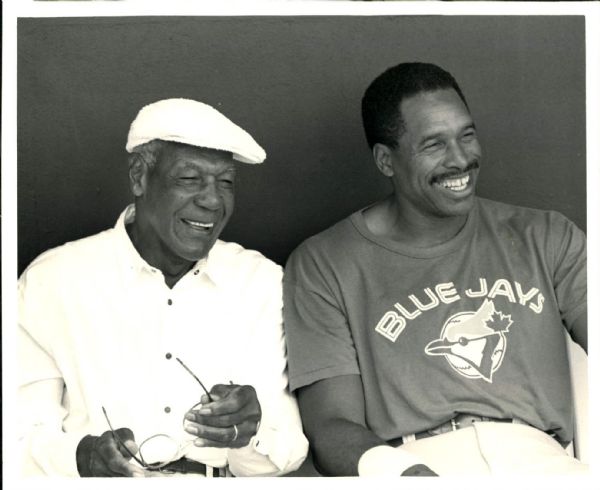 1992 Buck ONeil and Dave Winfield "The Sporting News Collection Archives" Original 8" x 10" Photo (Sporting News Collection Hologram/MEARS Photo LOA)