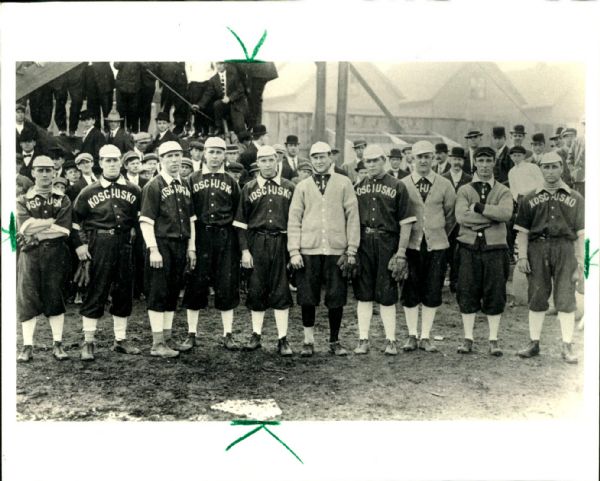 1909-19 Milwaukee Kosciusko Reds "The Sporting News Collection Archives" 1994 Print (Sporting News Collection Hologram/MEARS Photo LOA)