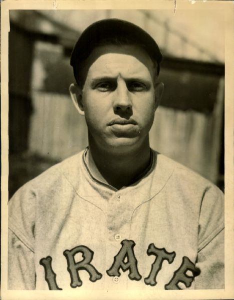 1933-37 Bill Brubaker Pittsburgh Pirates "The Sporting News Collection Archives" Original Photo (Sporting News Collection Hologram/MEARS Photo LOA)