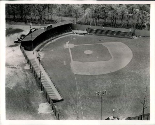 1955 Mohawk Field Amsterdam New York "The Sporting News Collection Archives" Original 8" x 10" Photo (Sporting News Collection Hologram/MEARS Photo LOA)