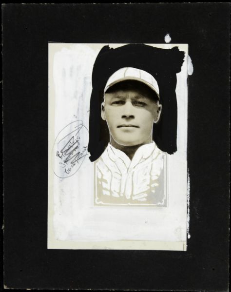 1925 Dave Harris Boston Braves "The Sporting News Collection Archives" Original Photo (Sporting News Collection Hologram/MEARS Photo LOA)