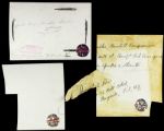 1920-59 Commissioners of Baseball and League Presidents The Sporting News Collection Archives Original Photos (Sporting News Collection Hologram/MEARS Photo LOA) - Lot of 10