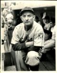 1939 Bill McKechnie Cincinnati Reds "The Chicago Sun Times Archives" Original 7" x 9" Photo (Chicago Sun Times Archive Hologram/MEARS Photo LOA)