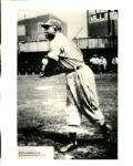 1936-72 Buck Leonard Homestead Grays Negro League "The Sporting News Collection Archives" Modern Prints (Sporting News Collection Hologram/MEARS Photo LOA) - Lot of 4