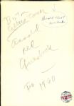 1960 Hand Drawn Red Auerbach Portrait The Sporting News Collection Archives Original Piece (Sporting News Collection Hologram)