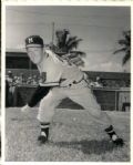 1956 Lou Sleater Milwaukee Braves "The Sporting News Collection Archives" Original 8" x 10" Photos (Sporting News Collection Hologram/MEARS Photo LOA) - Lot of 2