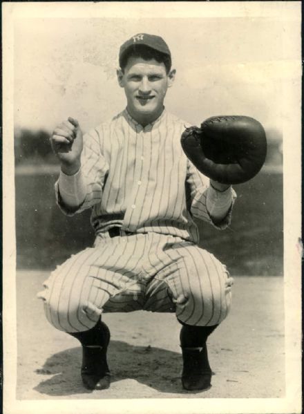 1932 Tom Padden New York Yankees "The Sporting News Collection Archives" Original Photo (Sporting News Collection Hologram/MEARS Photo LOA)