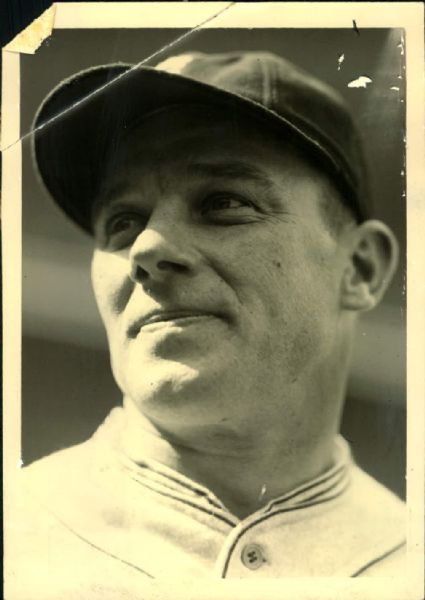 1929 Charlie Jamieson Cleveland Indians "The Sporting News Collection Archives" Original 5" x 7" Photo (Sporting News Collection Hologram/MEARS Photo LOA)