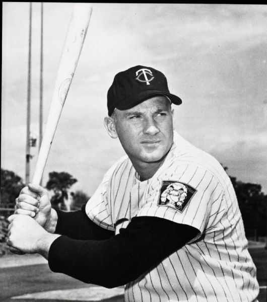 1961-68 Harmon Killebrew Minnesota Twins "The Sporting News" Original 3" x 3.5" Black And White Negative (The Sporting News Collection/MEARS Auction LOA) 