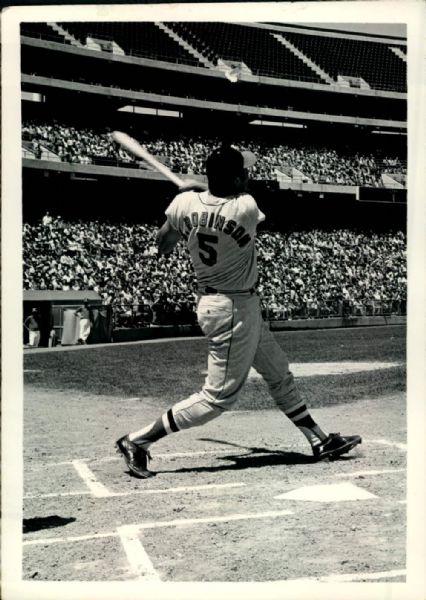 1958-77 circa Brooks Robinson Baltimore Orioles "The Sporting News Collection Archives" Original 5" x 7" Photo (Sporting News Collection Hologram/MEARS Photo LOA)