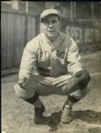 1924-29 Unidentified Boston Red Sox Catcher "The Sporting News Collection Archives" Original Photo (Sporting News Collection Hologram/MEARS Photo LOA)