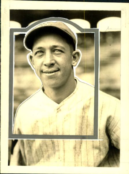 1928 Eddie Kenna Washington Senators "The Sporting News Collection Archives" Original 5" x 7" Production Art (Sporting News Collection Hologram/MEARS Photo LOA)