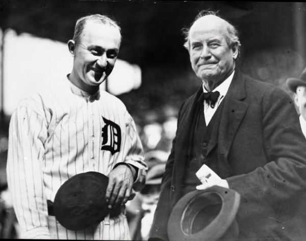 1921-26 Ty Cobb Detroit Tigers "The Sporting News" Original 3" x 3.75" Black And White Negative (The Sporting News Collection/MEARS Auction LOA) 
