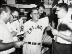 1951-65 Al Lopez Cleveland Indians Chicago White Sox "The Sporting News" Original Black And White Negatives (The Sporting News Collection/MEARS Auction LOA) - Lot of 2 