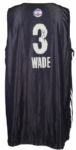2007 Dwyane Wade Miami Heat Practice Worn Signed Las Vegas All Star Jersey Sourced From Family Member (MEARS Auction LOA) 