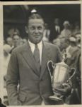 1929 Bobby Jones Winning US Open "Rogers Photo Archives" Original 8" x 10" Photo (MEARS Photo LOA)