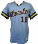 1982 Ron Hansen Milwaukee Brewers Game Worn Jersey (MEARS LOA)