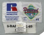 1993 Bret Barberie Florida Marlins Game Worn Inaugural Season Jersey (MEARS Auction LOA)