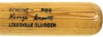 1976 George Scott Milwaukee Brewers H&B Louisville Slugger Professional Model Game Bat - Batting Practice (MEARS A7)
