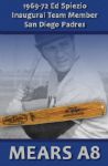 1969-72 Ed Spiezio Inaugural Season San Diego Padres H&B Louisville Slugger Professional Model Game Used Bat (MEARS A8)