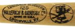 1976 Tim Johnson Milwaukee Brewers H&B Louisville Slugger Professional Model Signed Game Bat (MEARS A7)