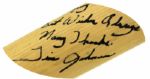 1976 Tim Johnson Milwaukee Brewers H&B Louisville Slugger Professional Model Signed Game Bat (MEARS A7)