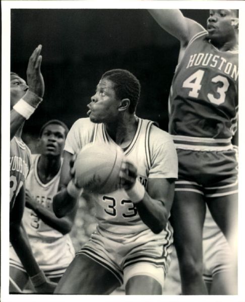 1982-93 Patrick Ewing Georgetown Hoyas New York Knicks "The Sporting News Collection Archives" Original 8" x 10" Photos (Sporting News Collection Hologram/MEARS Photo LOA) - Lot of 4