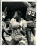 1982-93 Patrick Ewing Georgetown Hoyas New York Knicks "The Sporting News Collection Archives" Original 8" x 10" Photos (Sporting News Collection Hologram/MEARS Photo LOA) - Lot of 4