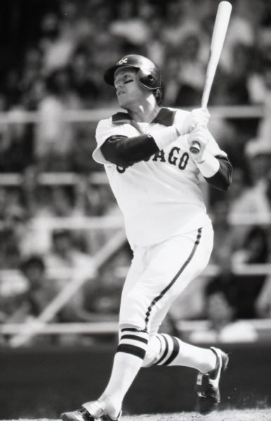 1981 Carlton Fisk Chicago White Sox "The Sporting News" Original 2.5" x 4" Black And White Negative (The Sporting News Collection/MEARS Auction LOA) 