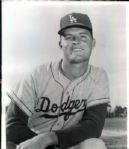 1961 Don Drysdale Los Angeles Dodgers "The Sporting News Collection Archives" Original 8" x 10" Photo (Sporting News Collection Hologram/MEARS Photo LOA)