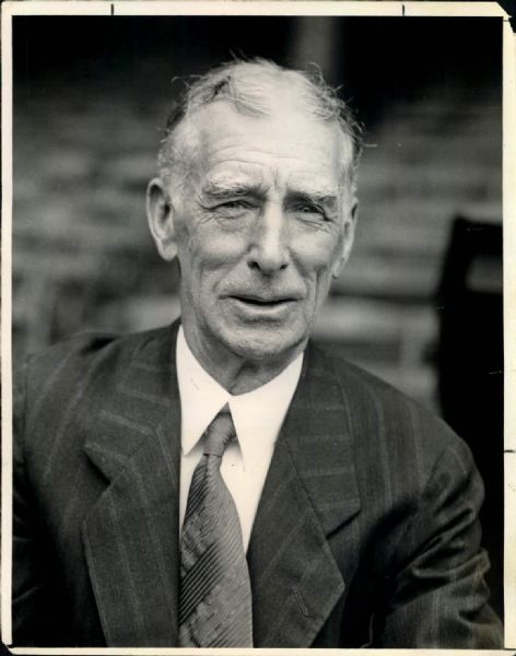 1930s circa Connie Mack Philadelphia Athletics "The Sporting News Collection Archives" Original Photo (Sporting News Collection Hologram/MEARS Photo LOA)