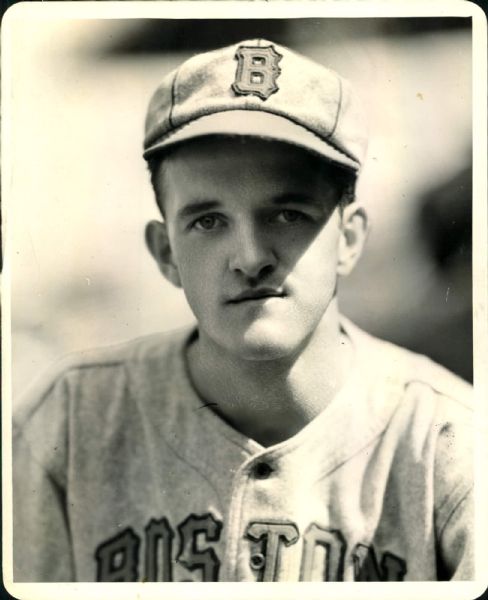 1939-41 circa George "Barney" Barnicle Boston Braves "The Sporting News Collection Archives" Original 8" x 10" Photo (Sporting News Collection Hologram/MEARS Photo LOA)