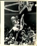 1984-85 Michael Jordan Chicago Bulls Rookie Season "Chicago Sun-Times" Original Type 1 8" x 10" Photo (Sun Times Hologram/MEARS Type 1 Photo LOA)
