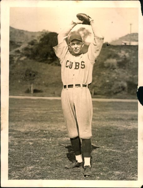 1921-22 circa Alex "Buck" Freeman Chicago Cubs "The Sporting News Collection Archives" Type A Original 6.5" x 8.5" Photo (Sporting News Collection Hologram/MEARS Photo LOA)
