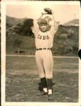 1921-22 circa Alex "Buck" Freeman Chicago Cubs "The Sporting News Collection Archives" Type A Original 6.5" x 8.5" Photo (Sporting News Collection Hologram/MEARS Photo LOA)