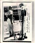 1974 Hank Aaron Atlanta Braves "The Sporting News Collection Archives" Original Photo (Sporting News Collection Hologram/MEARS Photo LOA)
