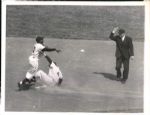 1957 Vic Power Kansas City Athletics "SPORT Magazine Collection Archives" Original Photo (MEARS Photo LOA)