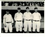 1924-25 circa Sam Rice Goose Goslin Nemo Leibold Earl McNeely "The Sporting News Collection Archives" Original 8" x 10" Photo (Sporting News Collection Hologram/MEARS Photo LOA)