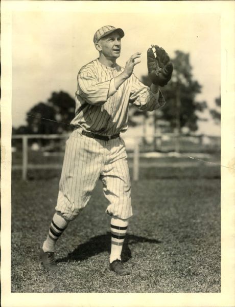 1926-27 Ty Tyson New York Giants "The Sporting News Collection Archives" Original Photo (Sporting News Collection Hologram/MEARS Photo LOA)