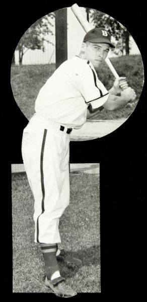 1940s Dick Sisler "The Sporting News Collection Archives" Original Photo (Sporting News Collection Hologram/MEARS Photo LOA)