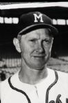 1957-60 Red Schoendienst Milwaukee Braves "The Sporting News" Original 2" x 3" Black And White Negative (The Sporting News Collection/MEARS Auction LOA) 